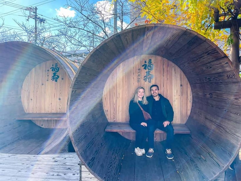 Kobe: Guided Sake Breweries Tour with Tastings - A walking route, not a bus tour