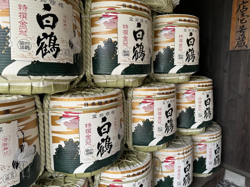 Kobe: Sake Brewery Tour with Tasting Sake - The tasting: what the $83 price really includes