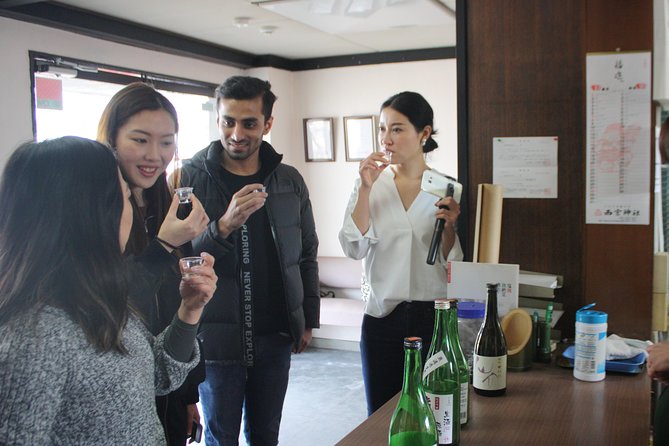 KOBE Sake Tasting Tour at Breweries (tasting fee included) - Ishiyagawa Station is the practical starting point