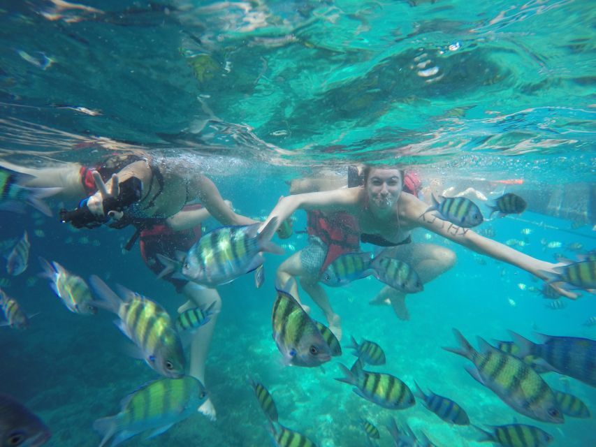 Koh Phi Phi: Captain Bob's Private Booze Cruise - Monkey Beach from the speedboat