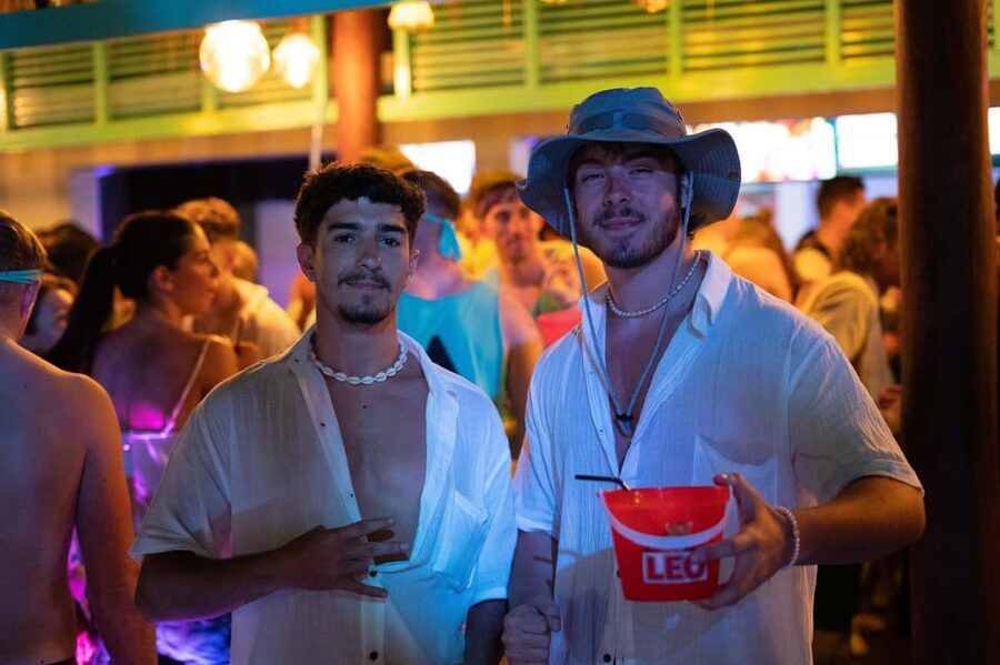 Krabi Pub Crawl - Join Nomads For The Best Night in Ao Nang! - The beach stop and the included Thai bucket