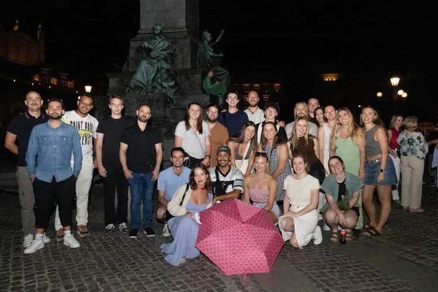 Krakow: Pub Crawl 1H Open Bar, VIP Entry & Welcome Shots - Meeting at Adam’s Statue at 9:00 PM
