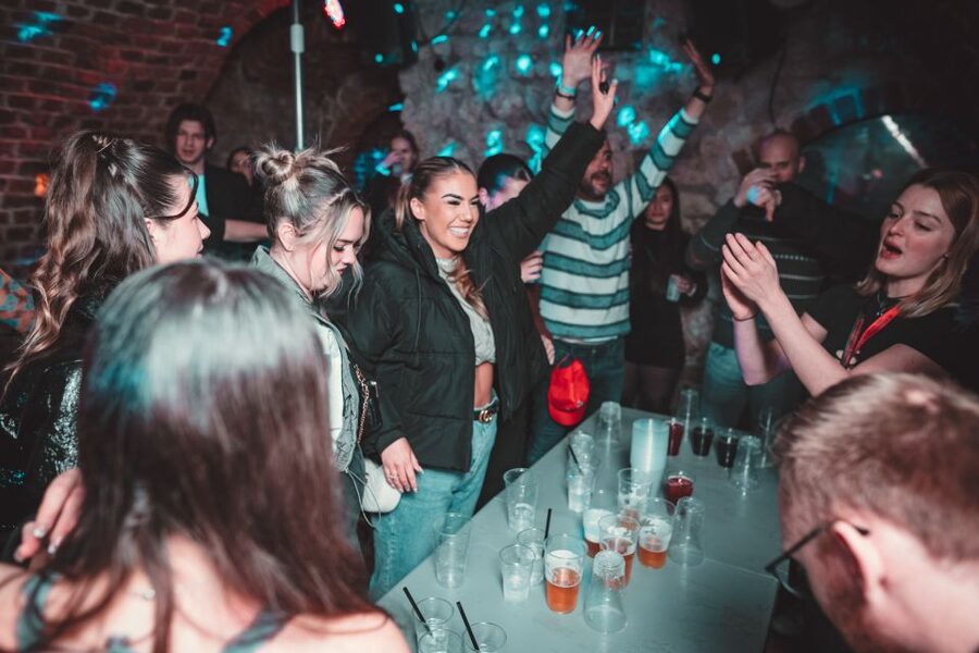 Krakow: Pub Crawl with 1 Hour of Unlimited Alcoholic Drinks - Drinking games that break the ice