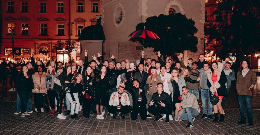 Krakow: Pub Crawl with 1 Hour of Unlimited Alcoholic Drinks - The opening power hour: generous, loud, and not for everyone