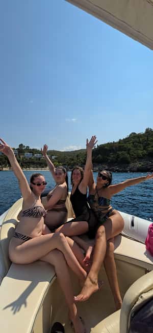 Ksamil Pigeon Cave Snorkeling free Drinks Speedboat In Group - Dema’s wall, Monastery Beach, and wartime remains
