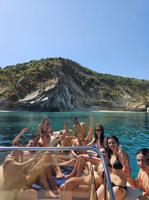 Ksamil Pigeon Cave Snorkeling free Drinks Speedboat In Group - Speed, music, and comfort on board