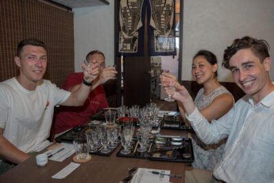 Insider Sake Brewery Tour with Sake and Food Pairing