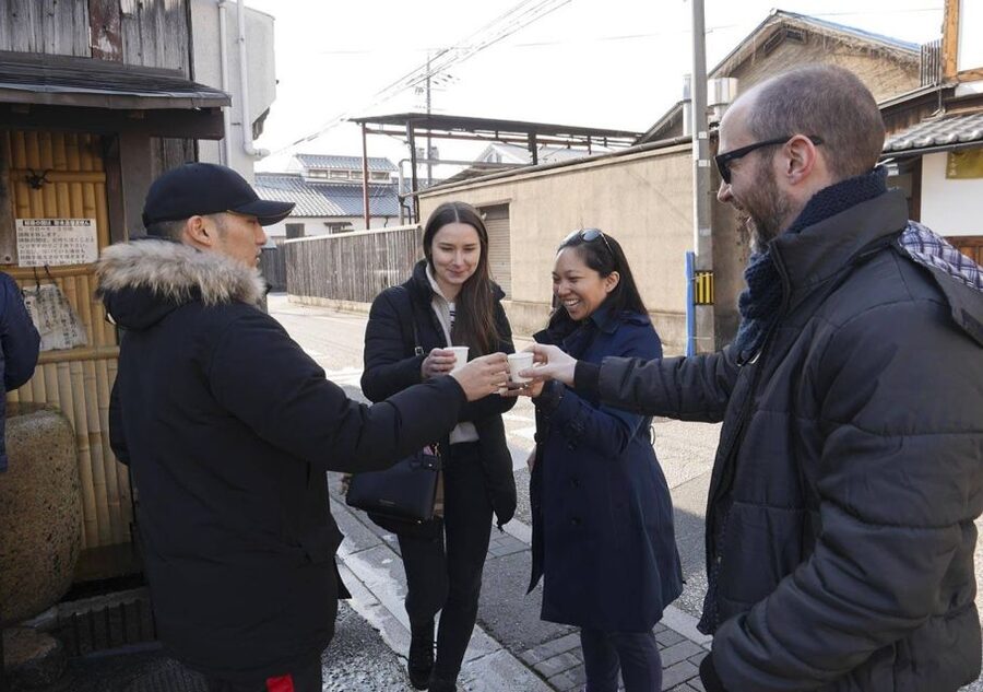 Kyoto Sake Brewery Tour - A local lunch that gives the sake context