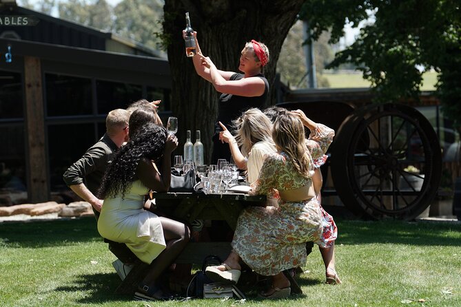 Laid back, Yarra Valley Wine Tour: Wine, Cider, Gin, Beer + Choc - Yering Farm Wines: wine with a cider detour