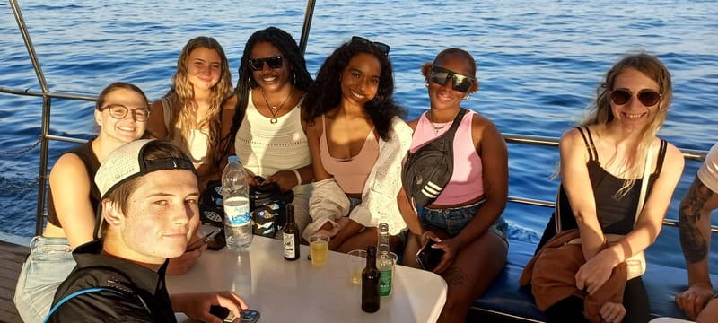 Larnaca: Yellow Submarine Swim Cruise with Unlimited Drinks - Reaching the Zenobia in about two kilometres