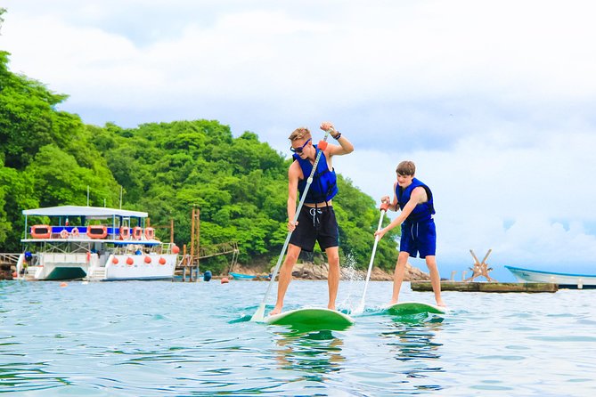 Las Caletas Beach & Adventure Park with buffet lunch and open bar - Choosing activities with only four hours ashore
