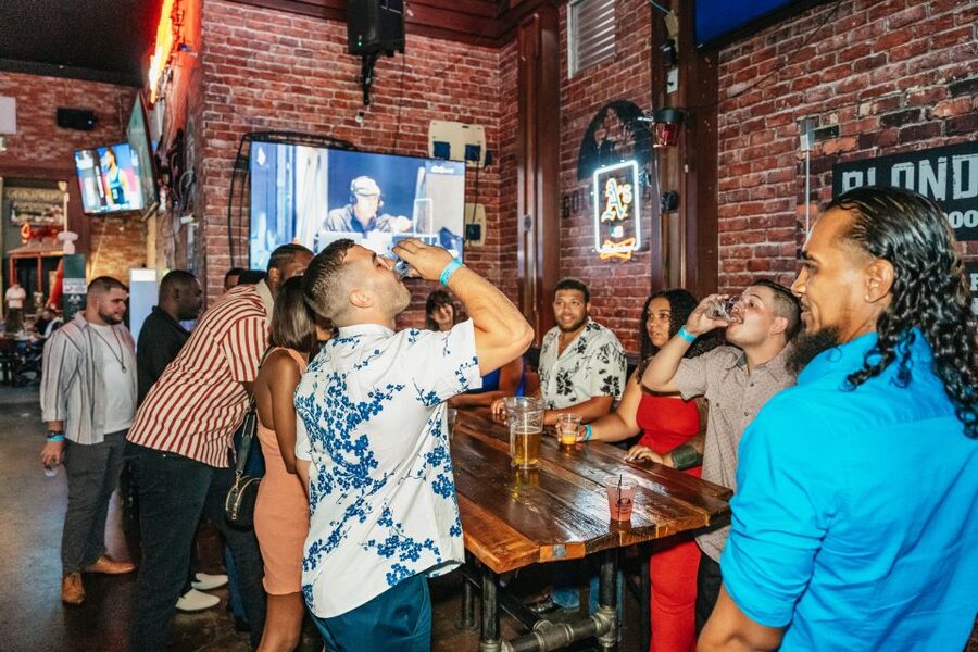 Las Vegas: Club Crawl and Party Bus with Free Drinks - Starting at 7 W Flamingo Road