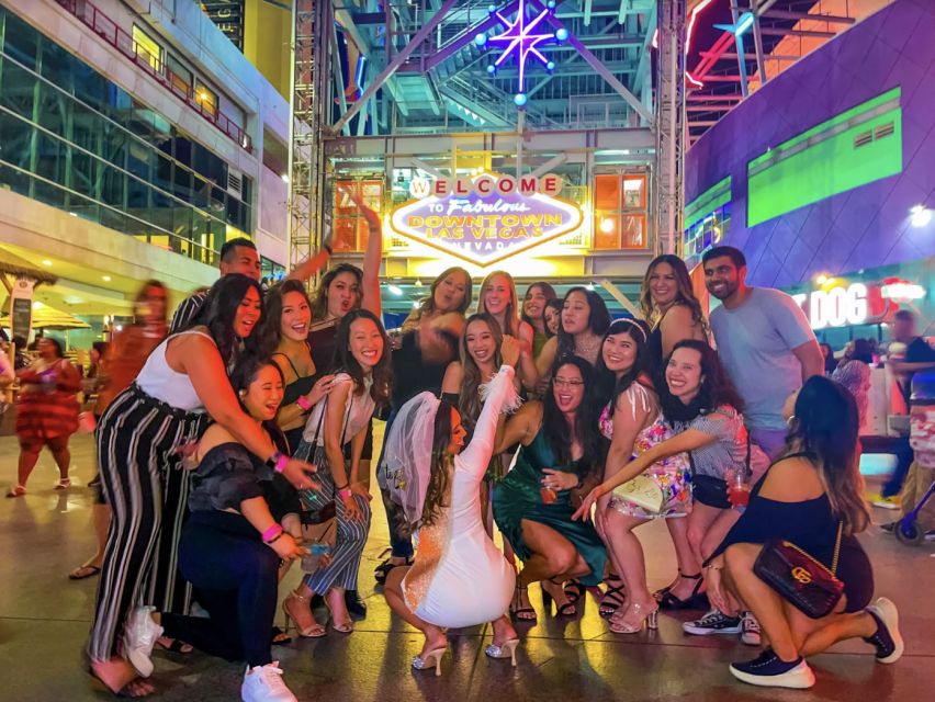 Las Vegas Fremont Street Bar Crawl (party bus add-on option) - Fremont Street is the setting, not just the backdrop