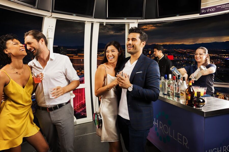 Las Vegas: High Roller Entry Ticket with In-Cabin Open Bar - Five things to know before you book
