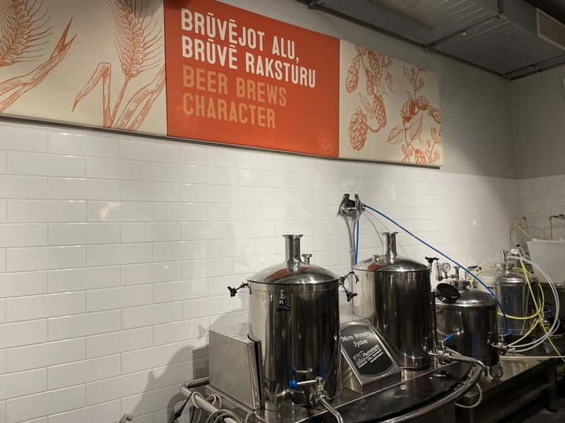 Latvian Brewery Visit & 5 Beer tasting - Small details that improve the experience