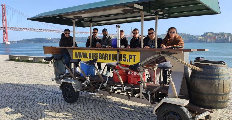 Lisbon: 1-Hour Beer Bike Tour with Draft Beer & Sangria Ride - Key points to know before you book