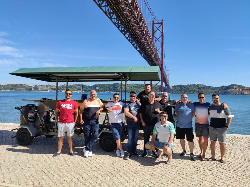 Lisbon: 1-Hour Beer Bike Tour with Draft Beer & Sangria Ride - Weather, clothing, and the amount of effort