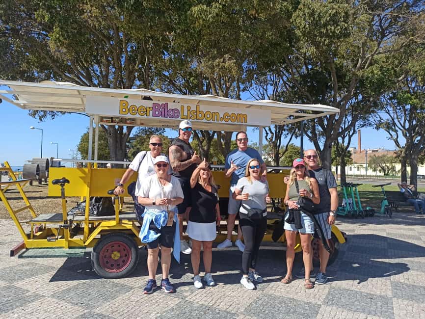 Lisbon: 1-Hour Beer, Sangria or Wine Bike Sightseeing Tour - What the $35 price really gets you