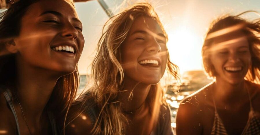 Lisbon: Sunset Boat Party Cruise with DJ and Open Bar - Commerce Square from the Tagus