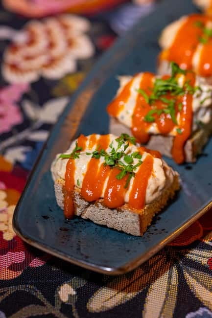 Lisbon: Taste Portugal - Wine or Beer with Local Bites - Slow-cooked pork ribs terrine with migas