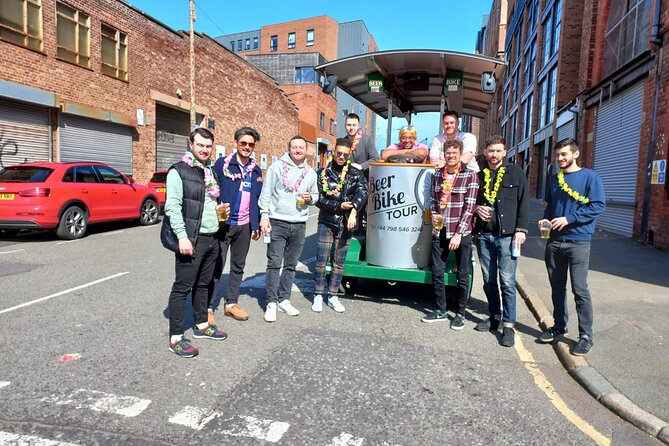 LIverpool beer or prosecco bike tour - Music, pedaling, and the surprisingly hard work