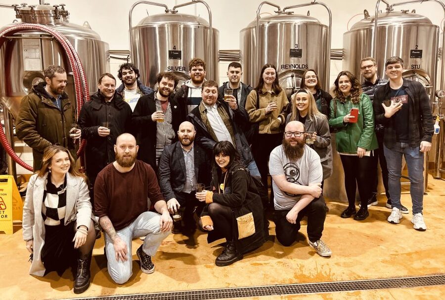 Liverpool: Brewery Bus Tour with 12 Beer and Pizza - The brewery access: useful, but not always technical