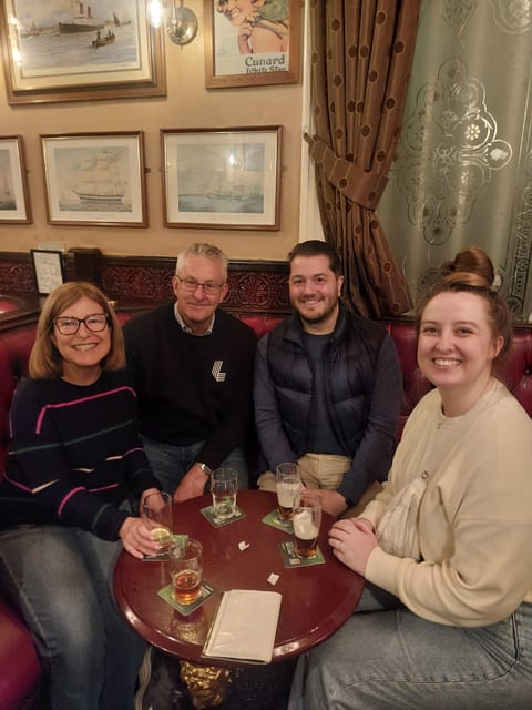 Liverpool: Guided Pub Crawl Tour with 3 Drinks - Finishing at Pier Head and the River Mersey