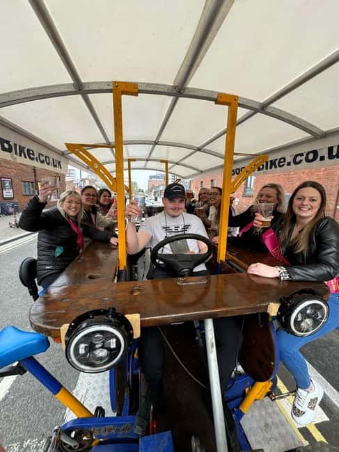 Liverpool: Party Bike Tour with Beer, Prosecco or Cider - Key points to know before booking