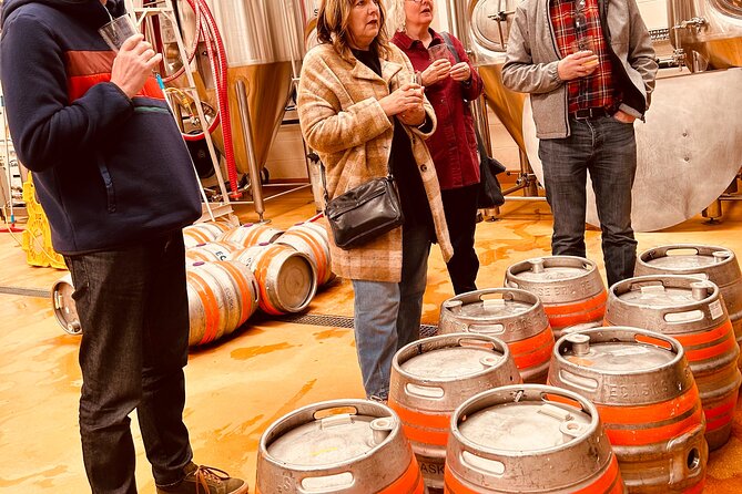 Liverpool's Brewery Bus Tour– 4 Breweries, 12 x Craft Beer & Food - Food matters when you are tasting this much beer