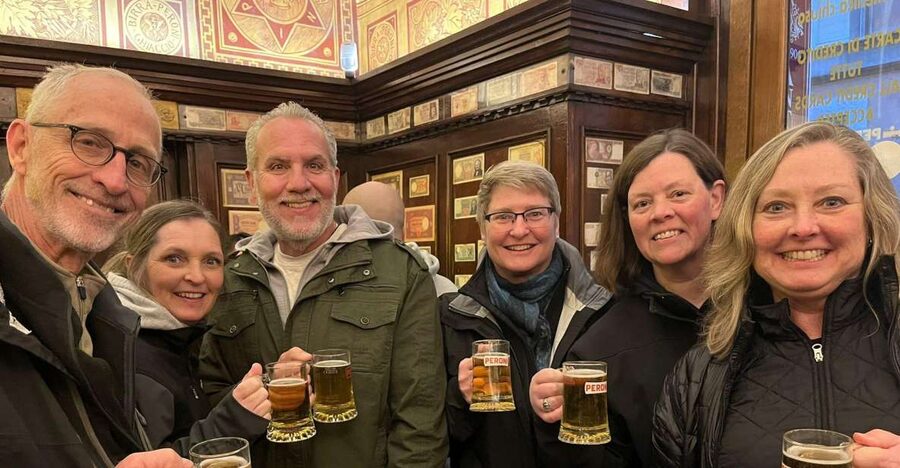 Local Craft Beer Tour - First stop: classic Peroni at Birreria Peroni