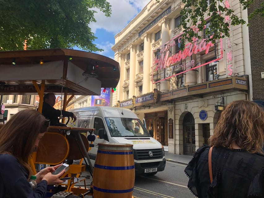London: Piccadilly and Soho Beer Bike Tour - Soho streets and Piccadilly photo stops