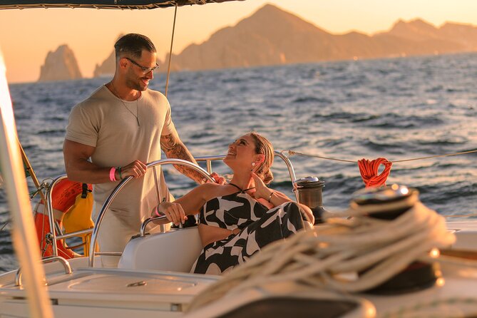 Los Cabos Luxury Sunset Sail with Light Appetizers and Open Bar - Leaving San Jose del Cabo for the marina