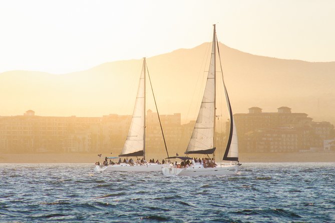 Los Cabos Luxury Sunset Sail with Light Appetizers and Open Bar - Sailing past Lover’s Beach and Divorce Beach
