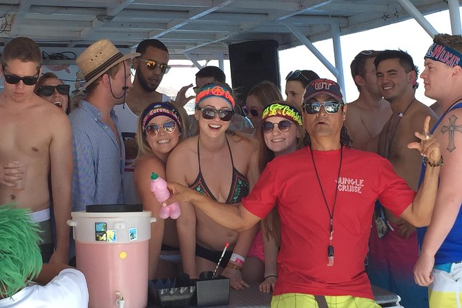 Los Cabos Sunset Booze Cruise - A social boat with room for up to 50 people