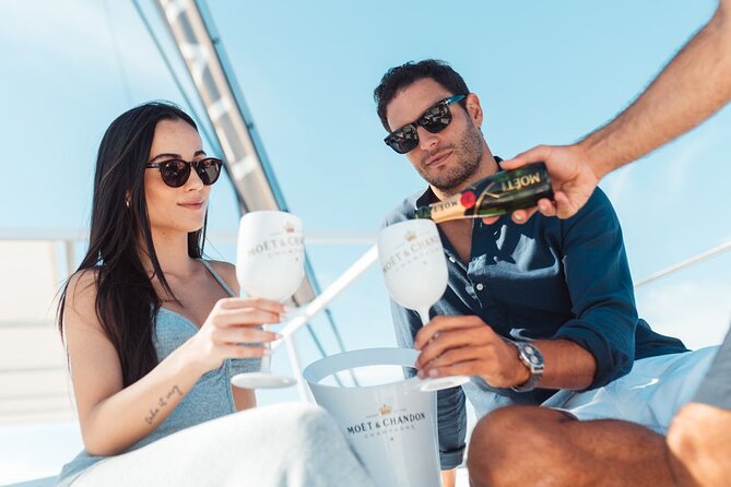 Luxury Catamaran Cruise with Brunch and Unlimited Drinks - Diego Hernández Beach and Los Cristianos Cliff