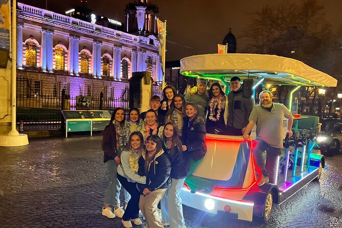 Luxury Party Bike Tour of Belfast City (Individual Seat) - Passing Belfast Cathedral and Other Central Sights
