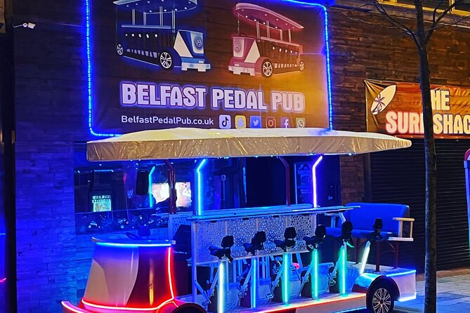 Luxury Party Bike Tour of Belfast City (Individual Seat) - The Guide, Stories, and Group Atmosphere
