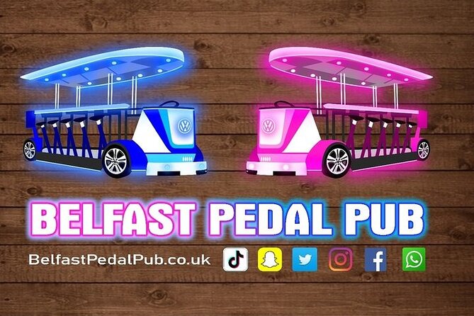 Luxury Party Bike Tour of Belfast City (Individual Seat) - What the Open-Air Pedal Pub Feels Like