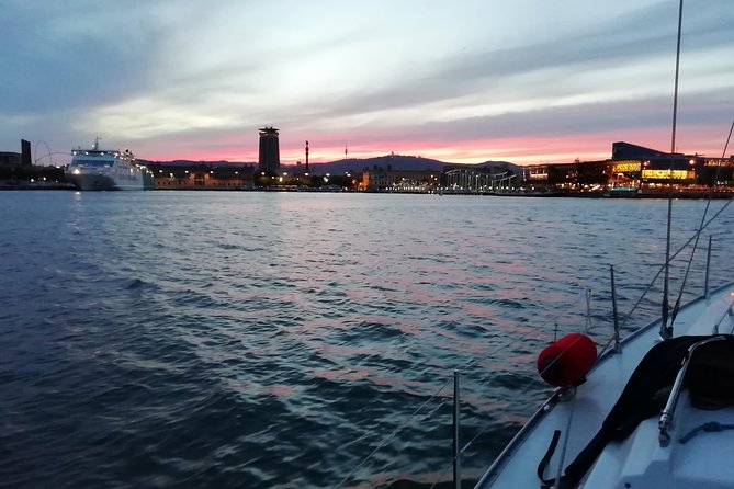 Luxury Private Sunset Cruise in Barcelona – Open Bar Included - Along the Barcelona coastline