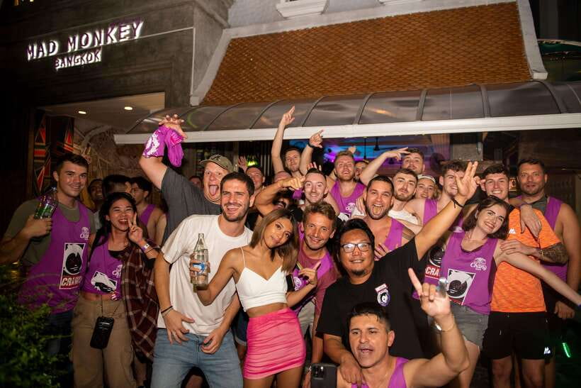 Mad Monkey Bangkok Pub Crawl - Booking flexibility and timing