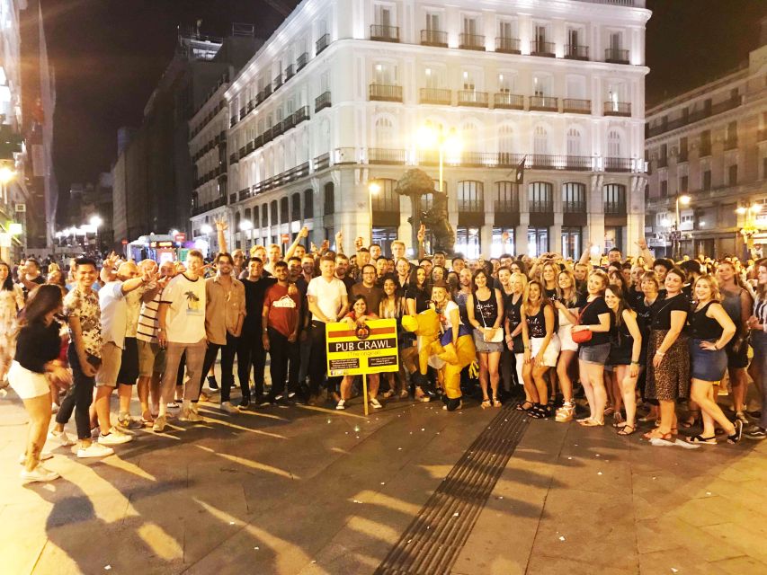 Madrid: Pub Crawl Madrid Running since 2005 Bar Exploration - Starting beneath the bear in Puerta del Sol
