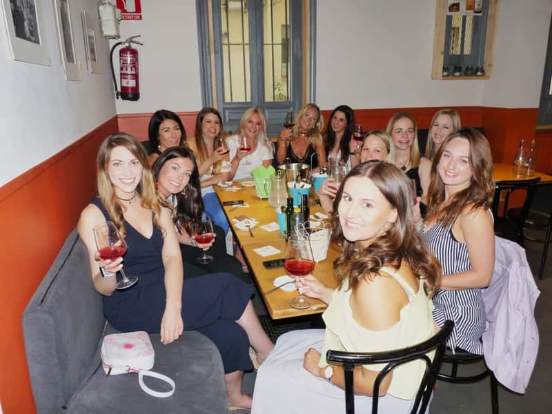 Madrid Wine Tasting, Flamenco Class and Trendy Bar - Four wines, four tapas, and useful tasting advice