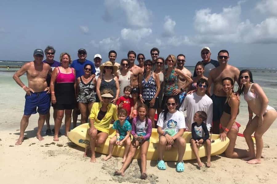 Mahahual: All-Inclusive Costa Maya Beach Break with Open Bar - Swimming where the sand forms a shallow area