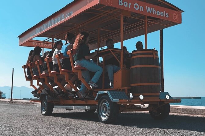 Malia: Party Bike 1 hour Experience & Unlimited Drinks - Key points before you book