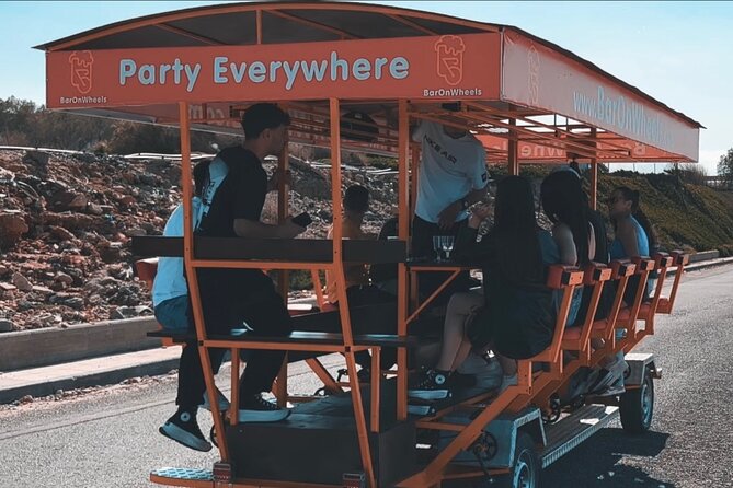 Malia: Party Bike 1 hour Experience & Unlimited Drinks - What this Malia party bike is really like