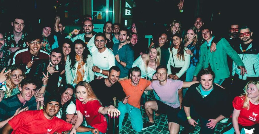 Malta: Pub Crawl of Paceville and St Julian's with Drinks - Moving through Paceville with a local guide