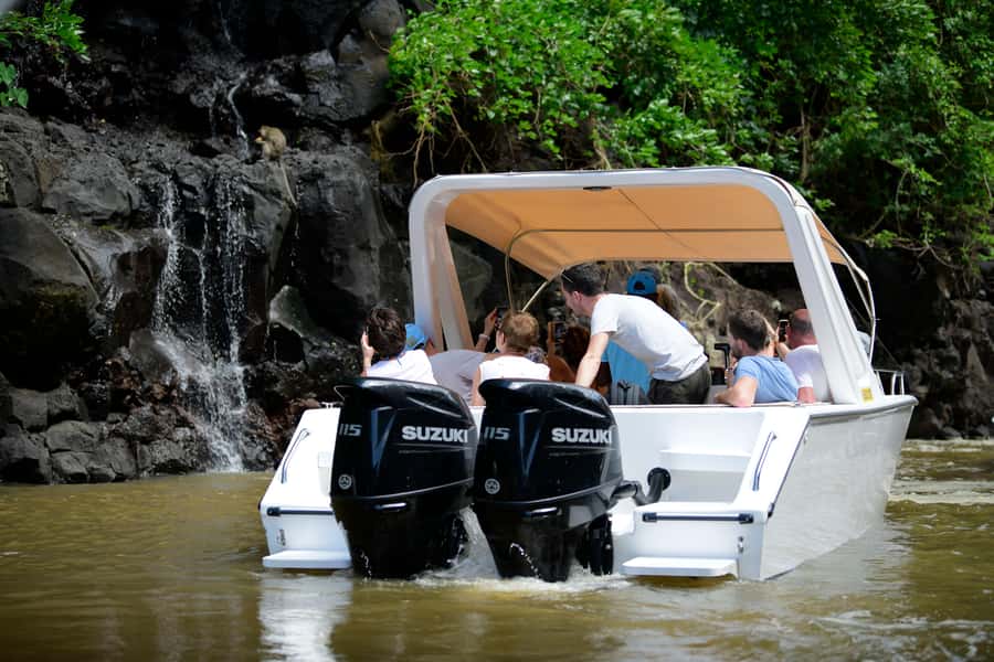 Mauritius: Speedboat Ile aux Cerfs, GRSE Waterfall, BBQ, Bar - Key points to know before booking