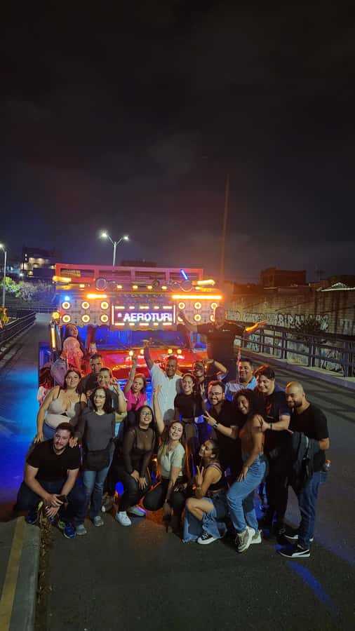 Medellin: Party Bus with DJ & Street Food Tastings - What kind of night is this?