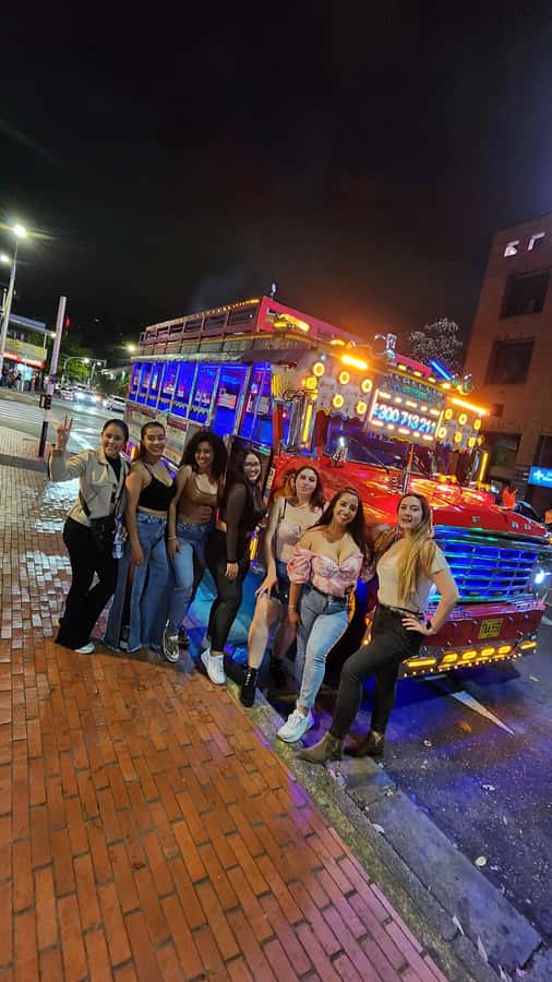 Medellin: Party Bus with DJ & Street Food Tastings - The food begins with Colombian street favorites