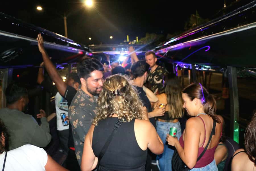 Medellin: Rumbero Party Bus with all the beer you can drink - What kind of Medellín night is this?